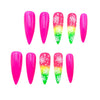 Pink Hawaiian Nails CR218